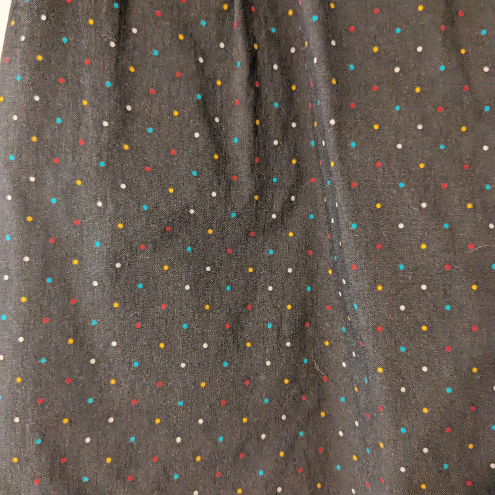 Classic Black Colored Polka Dot Women's Skort - Picture 5 of 5